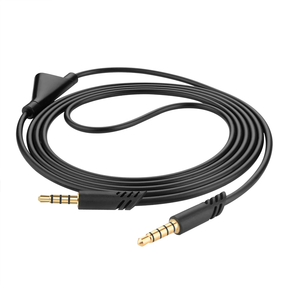 Geekria Cavo audio compatibile con cuffie da gioco Astro A40 tr, A40, A30, A10 Gen 2, A10, cavo stereo di ricambio da 1/8 (3,5 mm) a 3,5 mm (1,7 m