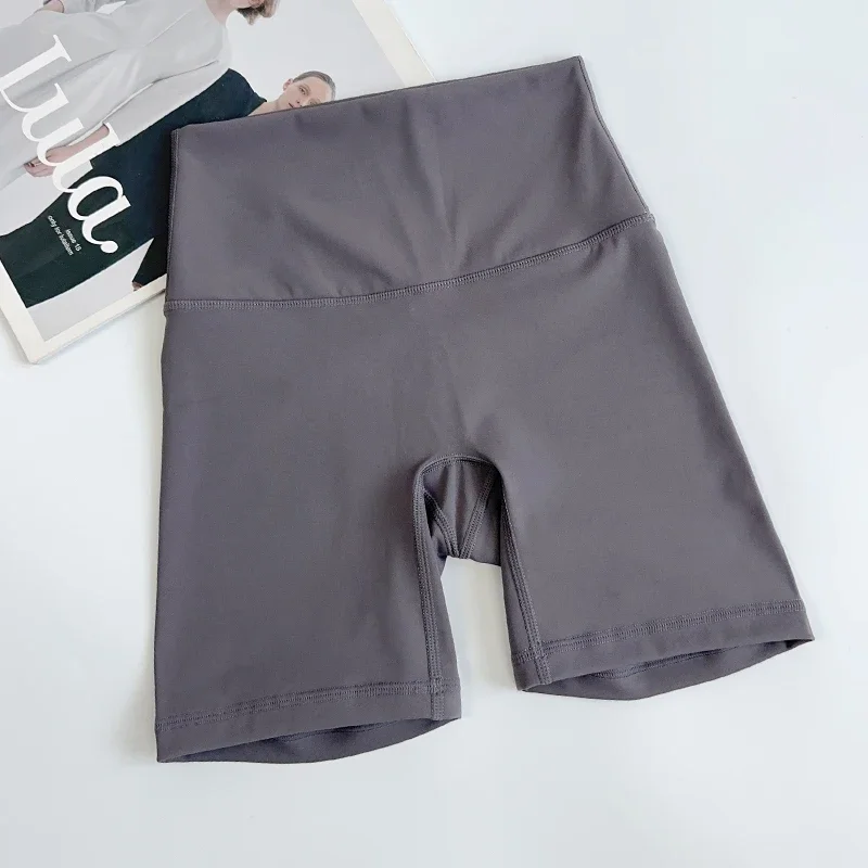 Women's High-Waist Quick-Dry Fitness Shorts