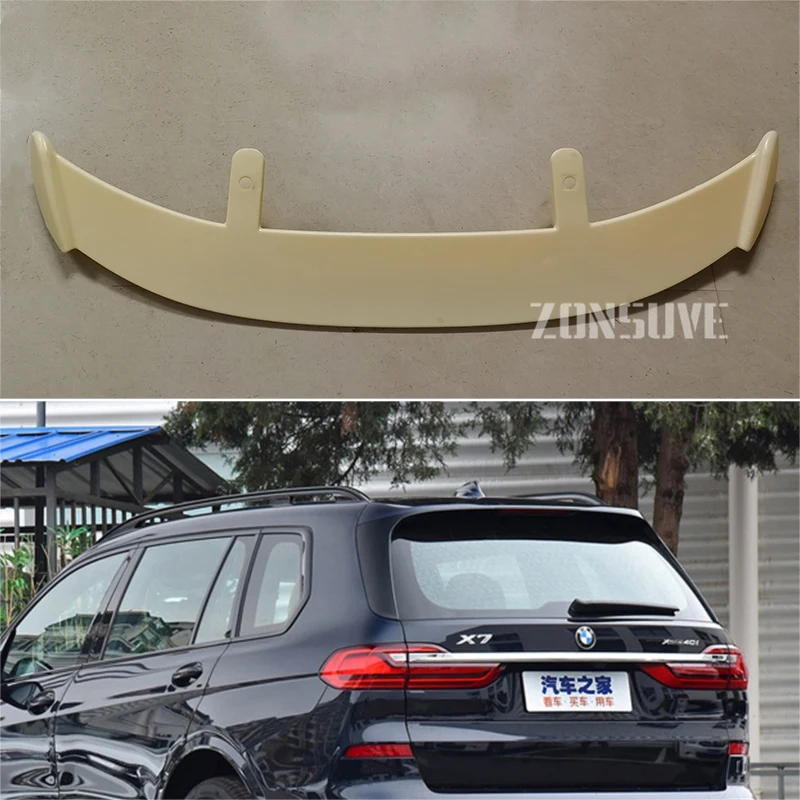 

Для автомобилей BMW серии X7 2018-2021 года, спойлер из АБС-пластика, хэтчбек, внедорожник, крыша, заднее крыло, комплект кузова, аксессуары