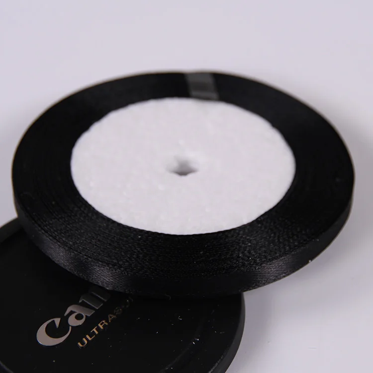 6mm Satin Ribbon for DIY Crafts and Festive Decorations (22 Meters/Roll)