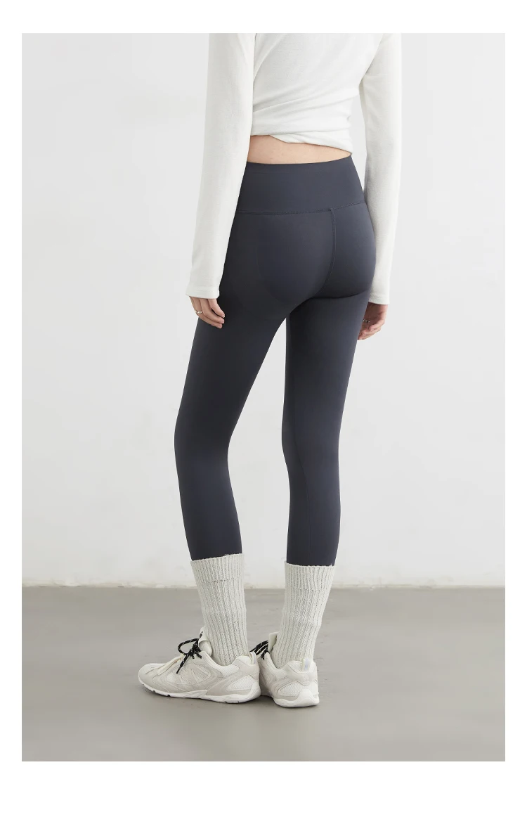 CHIC VEN Women Leggings Pants Solid High Waisted Stretch Yoga Pant Tights Fitness Elastic Running Sportswear Autumn Winter 2025