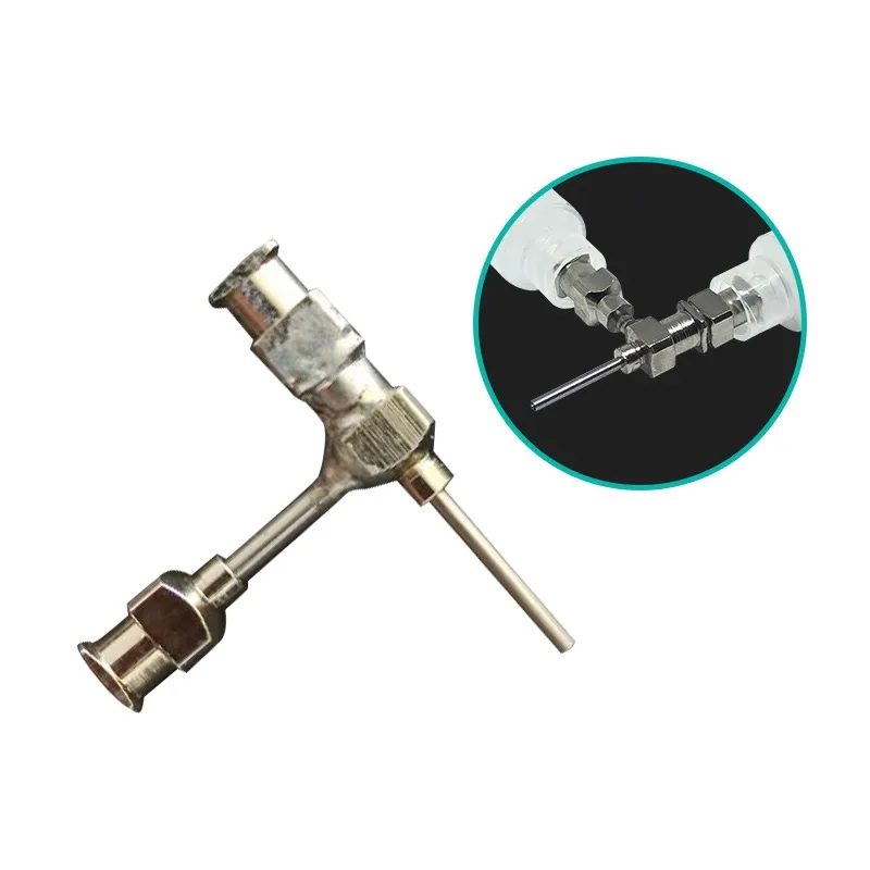 

One-piece Welding Coaxial Needle Electrospinning Metal Needle 3D Printing Nozzle