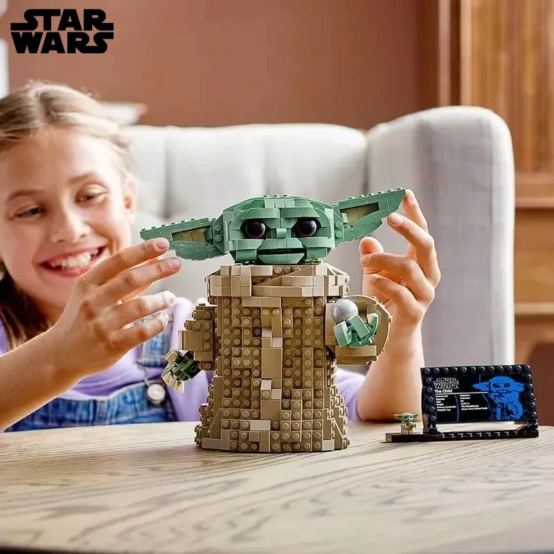 

Yoda Block Puzzle 1073pcs Assembled Block Star Wars Model Block Toys As Small Particle Assembly Children Toys Birthday Gifts