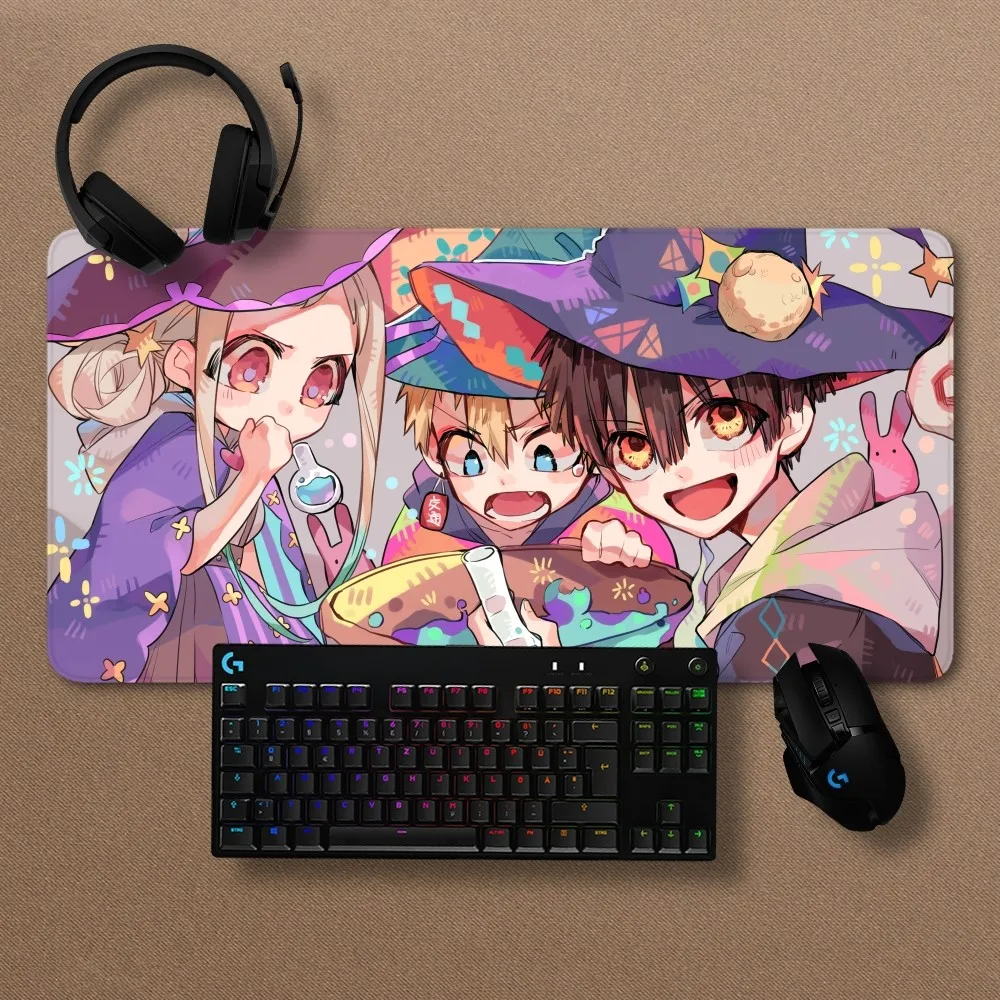 BiliBili Toilet-Bound Hanako-kun Mousepad Non-slip Lockedge Office Student Gaming Thickened Large Writing Pad Cushion 5