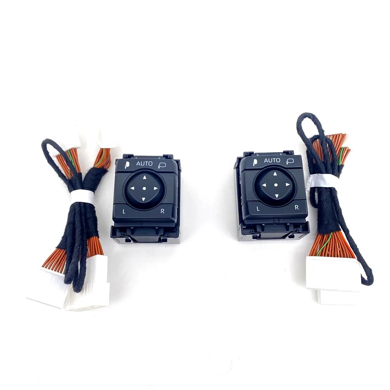 Eis blaue LED-Leuchten und weiße LED-Leuchten Rückspiegel automatischer Klapp schalter für Toyota Rav4 Crown Lexus 1St – Detail 5