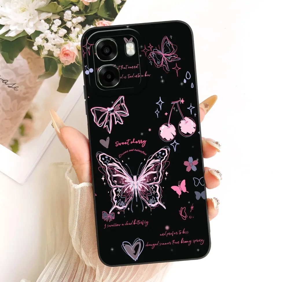 Cute Kawaii Luxury Fashion Flower Silicone Phone Case Cover