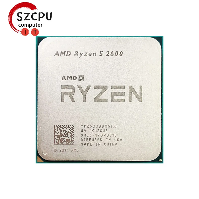 Melankoli Belyse spion Amd Ryzen 5 2600 Six Core Processor | Amd Rayzen 5 2600 Processor - Ryzen 5  2600 R5 - Aliexpress
