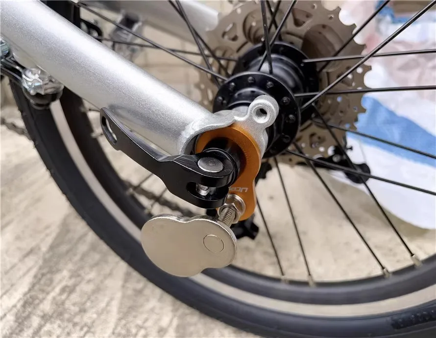 Bicycle Frame Litepro Folding Bike Magnet Fixing Bracket Folding Bike Frame Wheel Fixed Mount Bicycle Accessories