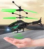 RC Helicopter 2CH Induction Remote Control Floating Airplane Gesture Control Aircraft Suspension Quadcopter with LED Kid Gift 5