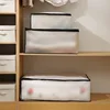 Clothes Cotton Quilt Storage Bag Large capacity transparent Quilt Organization Box PEVA Dust Proof Moving House Packaging Bag 4