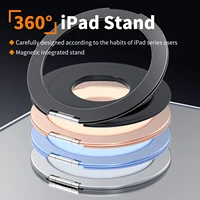 360° Rotating Magnetic Holder Mount for All Tablets Universal Metal Bracket Stand Durable 360 Rotation Tablet Accessories