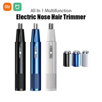 Xiaomi Mijia Electric Nose Hair Trimmer IPX5 Waterproof Rechargeable Portable 2 In 1 Mini Male Female Ear Eyebrows Hair Clippers 1