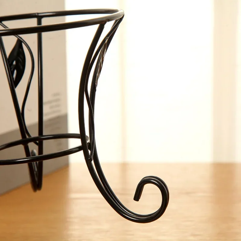 Metal Plant Stands Indoor 13.5cm Tall Vintage Corner Plant Stand Holder & Display Rack For Outdoor Garden