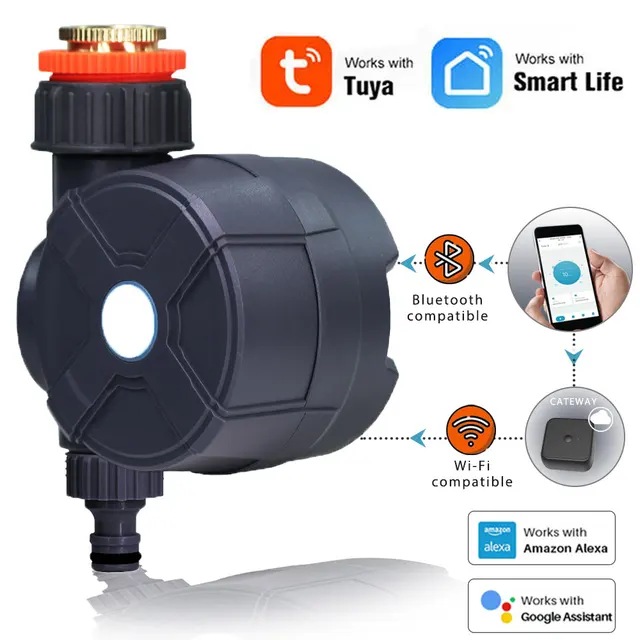 WIFI Bluetooth-compatible Sprinkler Timer for Garden Home Smart Remote Controller Watering System Automatic Irrigation Equipment 5