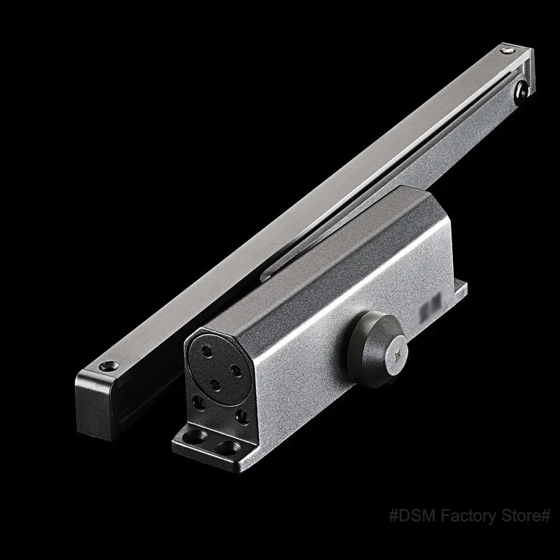 Buffered Door Closer Household Hydraulic Automatic 90 Degree Positioning Door Closer 85KG Load Bearing WM02804