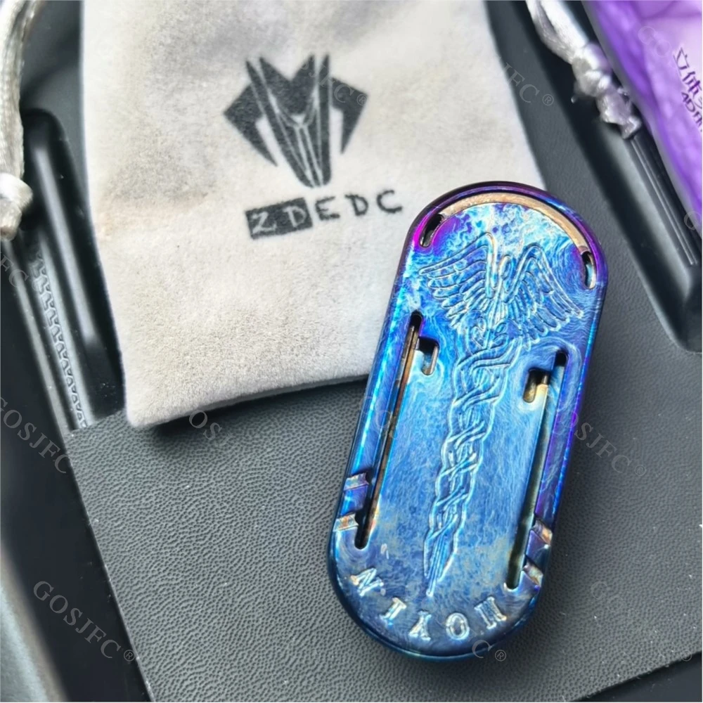 正規品」zdedc MOYIN音叉スライダー チタン製 フィジェット EDC 正規品