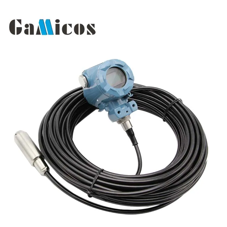 

GAMICOS CE RoHs RS485 316L 0.5% Submersible Tank water level Sensor