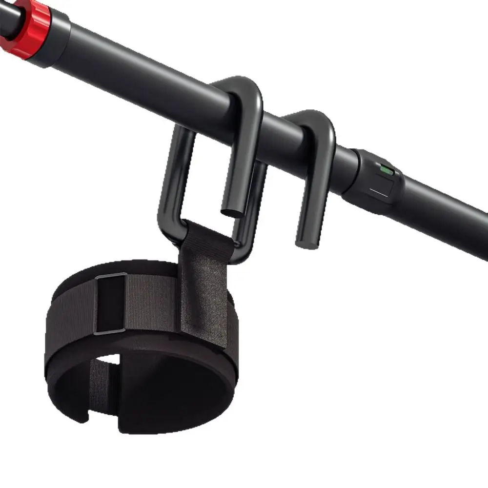 1 Pair Pull-up Weight Lifting Grip Hook Adjustable Black Auxiliary Power Wrist Guard with Hook Non-Slip Steel Hook Grips Strap