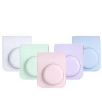 PU Leather Case Cover for Instax Mini 12 Instant Camera Retro Oil Paint Protective Shoulder Bag for Fujifilm Mini 12 Accessories 6