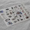 Bears in Forest 5D Nail Stickers Transfer Decals Sliders Wraps For Nail Reliefs 4