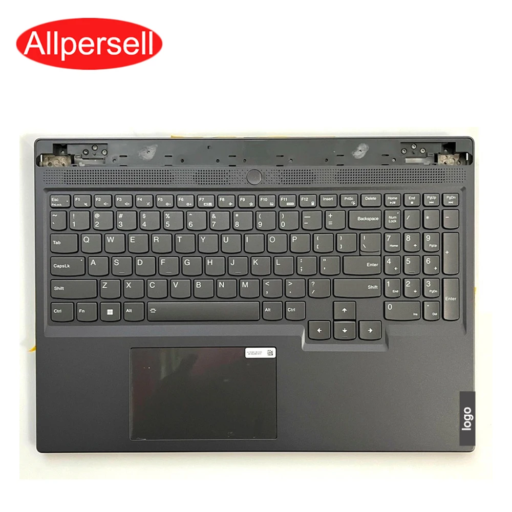 

Для Lenovo Y7000P R7000P 2023 Legion Slim 5 16APH8 IRH8 клавиатура подсветки ноутбука Верхняя Крышка Корпуса Упор для рук 5CB1L56010