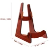 Wood Ukulele Violin Guitar Display Stand Detachable Portable Musical Instrument Floor Stand for Guitar Gifts for Musical Players 2