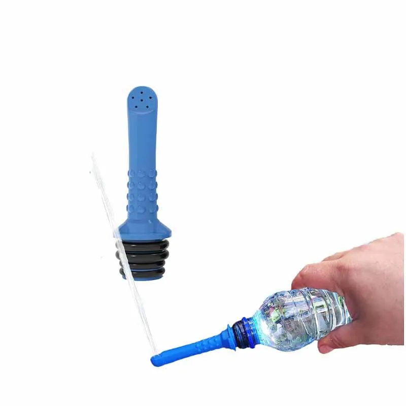 Handhald Portable Peri Bottle Travel Bidet Compatible with 21-25cm Bottles Personal Hygiene Care Shattaf Water Spray 2