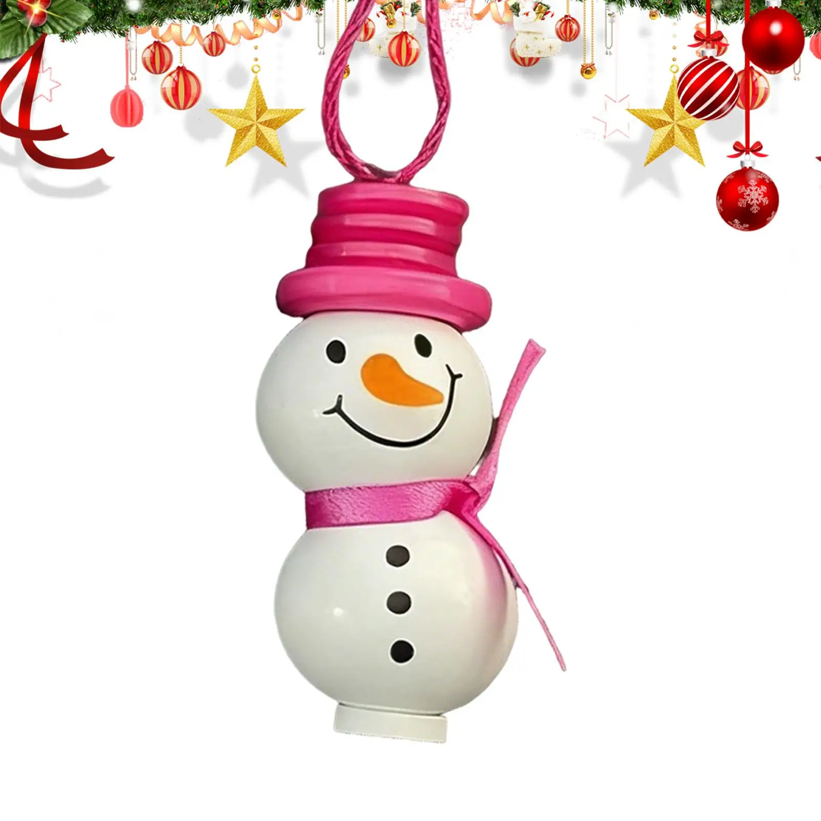 Christmas Buttons DIY Christmas Tree Snowman Ornament Kit Hanging Xmas Decoration for Kids Stocking Filler Home Window