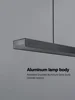 Pendant lights restaurant lights Nordic modern minimalist office long bar dining room chandeliers kitchen lamps LED Chandelier 5