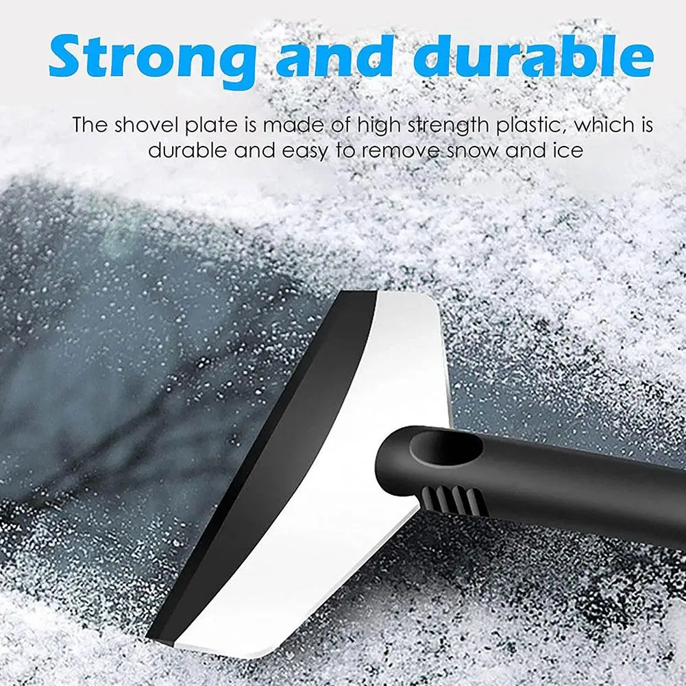 Car Snow Shovel Ice Scraper Windshield Cleaning Tool Remover Winter Car Portable ABS Sturdy Ice Accessories Snow M0X6