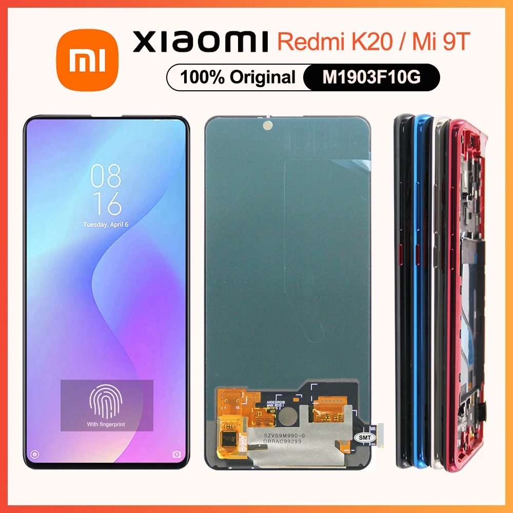 6.39" Super Amoled Mi9T Lcd For Xiaomi Mi 9T Pro Lcd Display Touch Screen Digitizer Assembly For Redmi K20 Pro Redmi K20 Screen