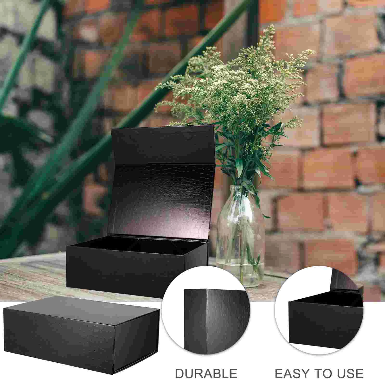 Folding Magnetic Gift Box with Round Lid – Ideal for keys, trinkets, or car-themed gift... - SKU FGB19550 - UGI Packaging