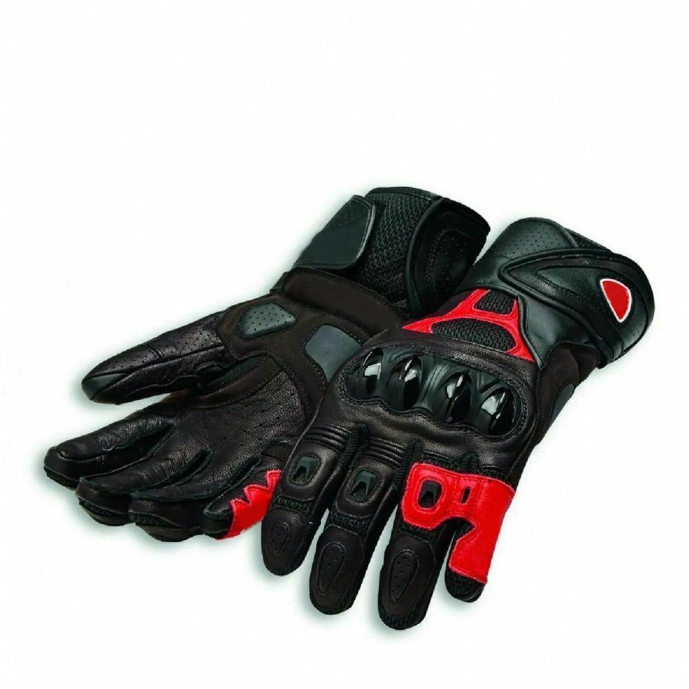 

Black 100% Genuine Leather Speed Evo C1 Motorcycle Gloves Racing Gloves Driving Motorbike Gloves Original Cowhide Gloves