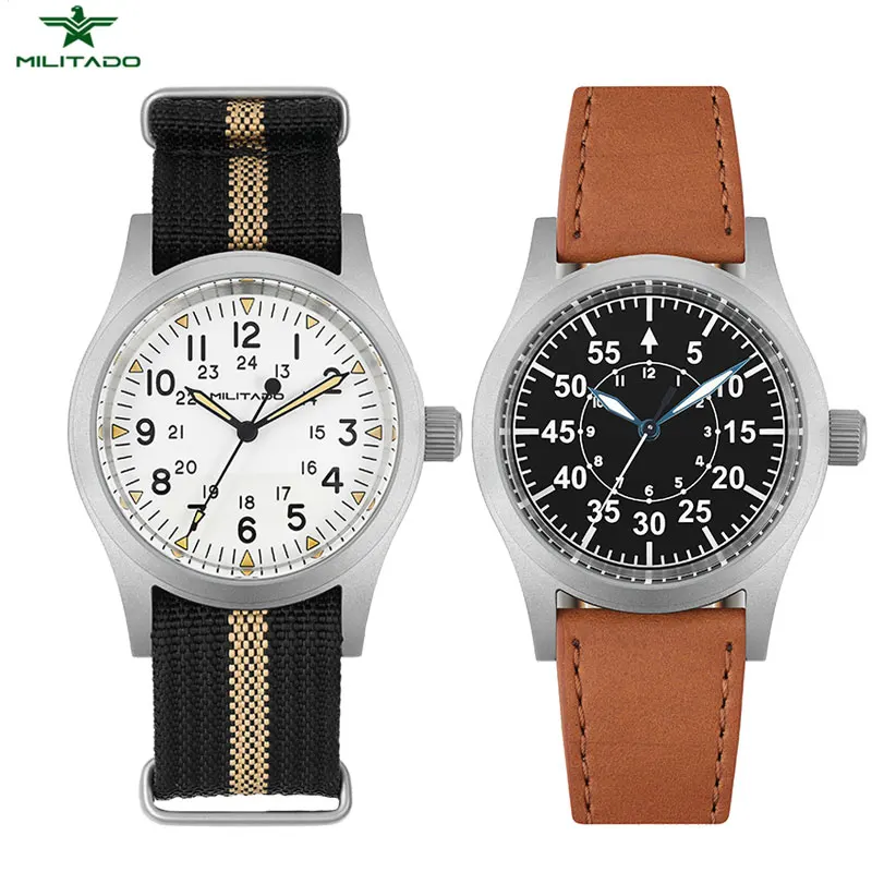 ELEGANCE P1731 Men Watch Quartz 38mm Stainless Steel AR Coating Sapphire VH31 Business Sports Wristwatch