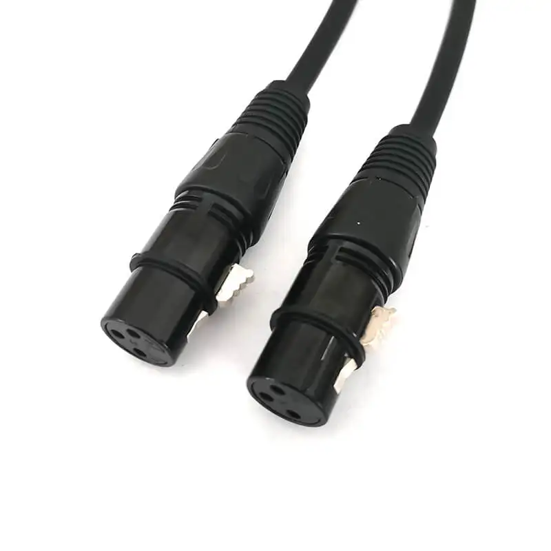 XLR 수-XLR 암-암 XLR 오디오 입력 출력 익스텐션, XLR 수-수 마이크 믹서, 캐논 오디오 케이블