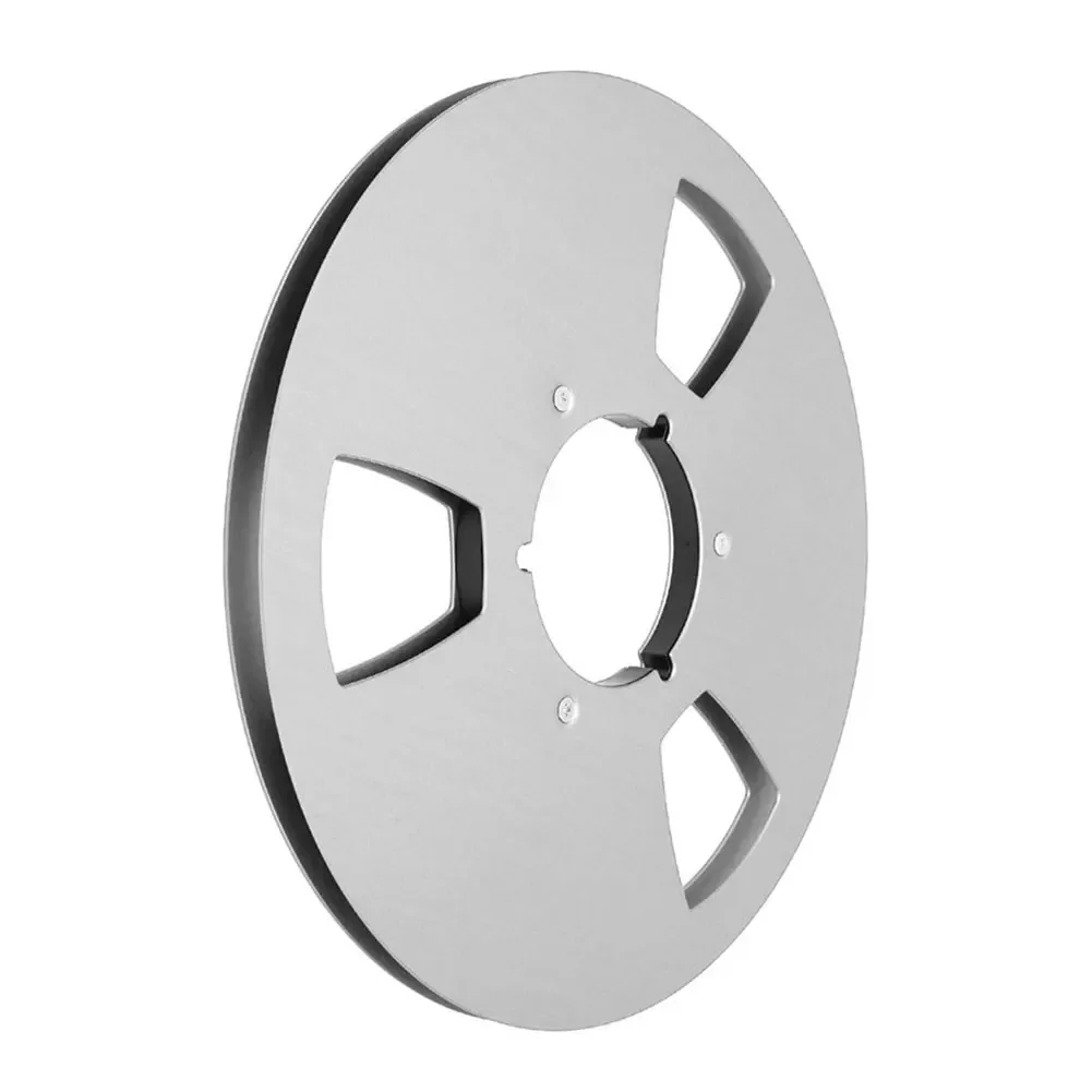 1/4 10.5 Inch Blank Tape Reel Aluminum Alloy for Reel To Reel Tape Recorder Replacement Opening Machine Part
