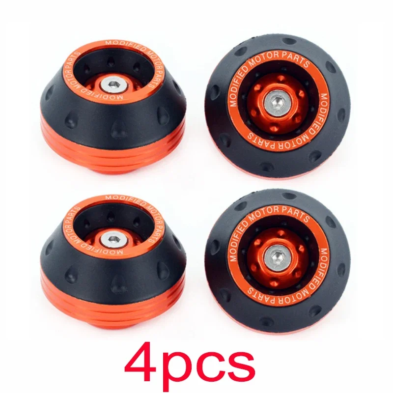 4Pcs Orange