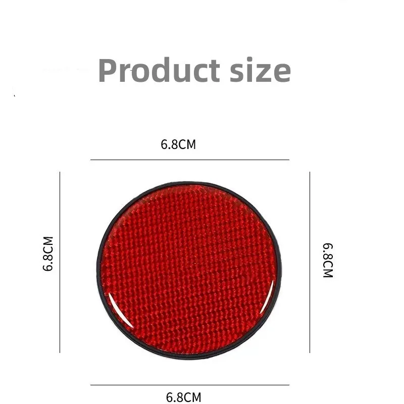 2Pcs Carbon Fiber Car Water Coaster Cup Mat Bottle Holder Anti-slip For Volkswagen Vw T-CROSS TCROSS Car Accessory