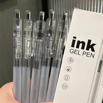 Ensemble de stylos à Gel essentiels pour infirmières, fournitures de bureau amusantes et polyvalentes, parfaites pour l'école, disponibles en bleu, 5 pièces