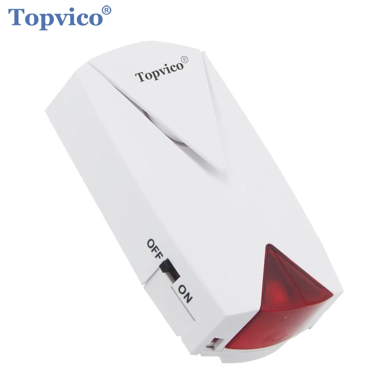 Topvico Wireless Power Off / On Detector AC 220V Failure Outage Short Circuit Alarm Testing Sensor Home Substation Alarm