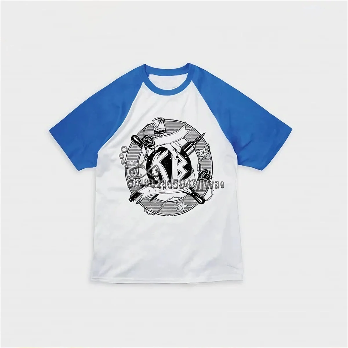 Thai drama The Heart Killers Kant And Bison Same Style Casual T-Shirt O-Neck Street Couple'S Shirt Summer Men'S Women'S T-Shirts 4