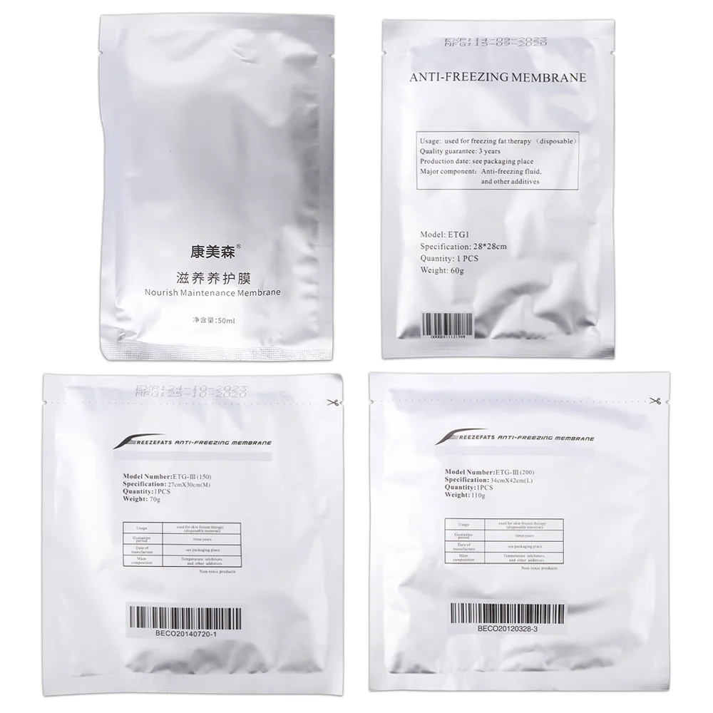10PCS Anti Freeze Membrane For Fat Freezing Machine Fat Freeze Body Slimming Lipo Anti Cellulite Dissolve Cold Therapy