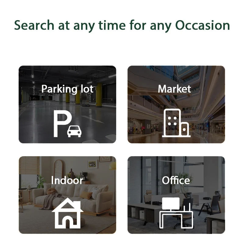 Smart Bluetooth Tracker Works with Apple Find My APP ITag Anti Lost Reminder Device MFI Rated GPS Locator Keys Pet Kids Finder