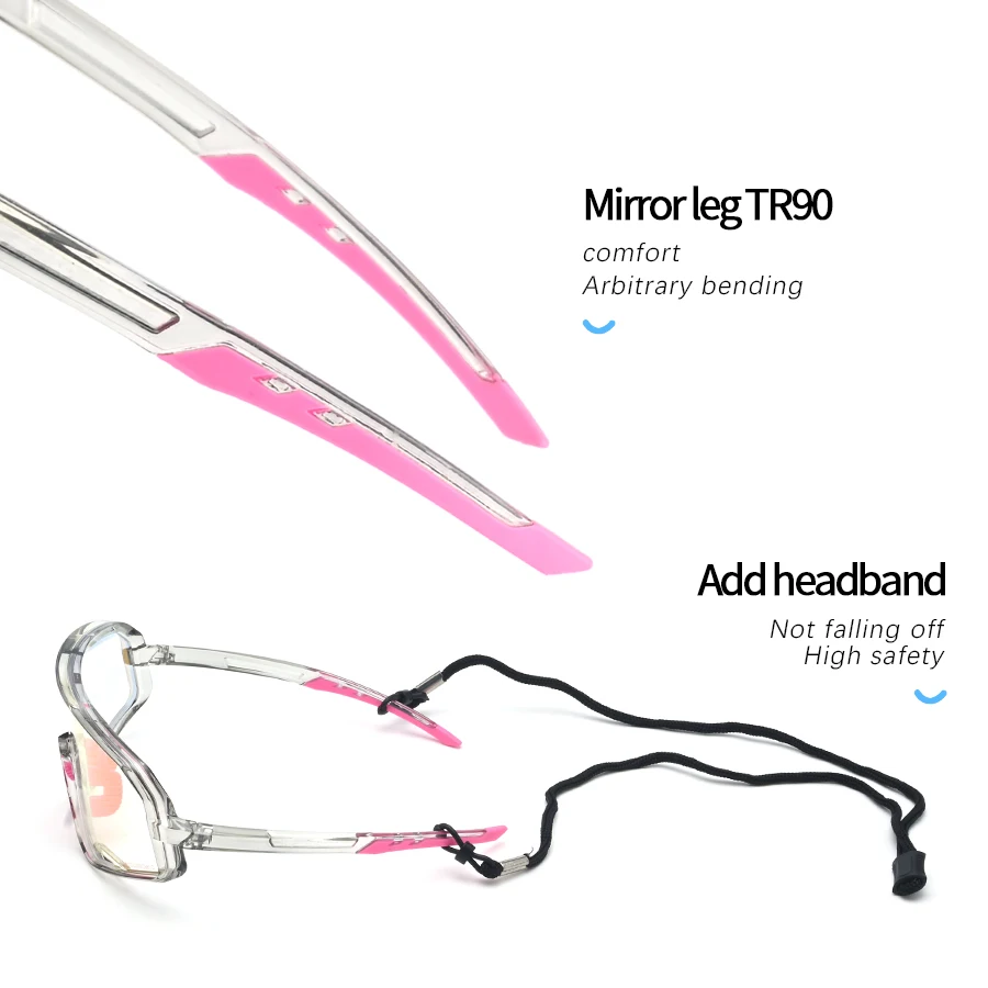 ELICIT Auto Tint Bike Sunglasses for Men Women MTB Cycling Climbing Outdoor Sports UV400 2