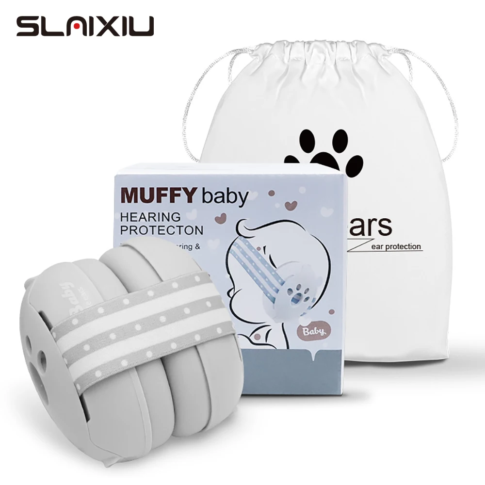 Baby Ear Protection Noise Reduction Earmuffs Baby Headphones Against Hearing Damage Improves Sleep noise cancelling ear muffs ear covers for Babies and Toddlers