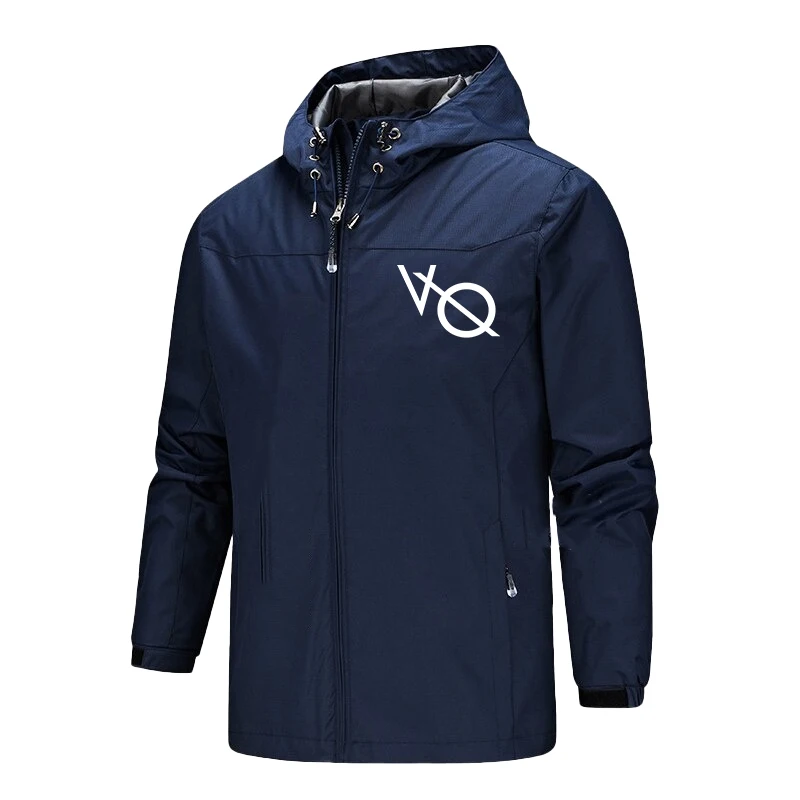 2023 Popular Sprint Coat Windproof and Waterproof Fashion Men's Printed Outdoor Mountaineering and Hiking Outdoor Jacket