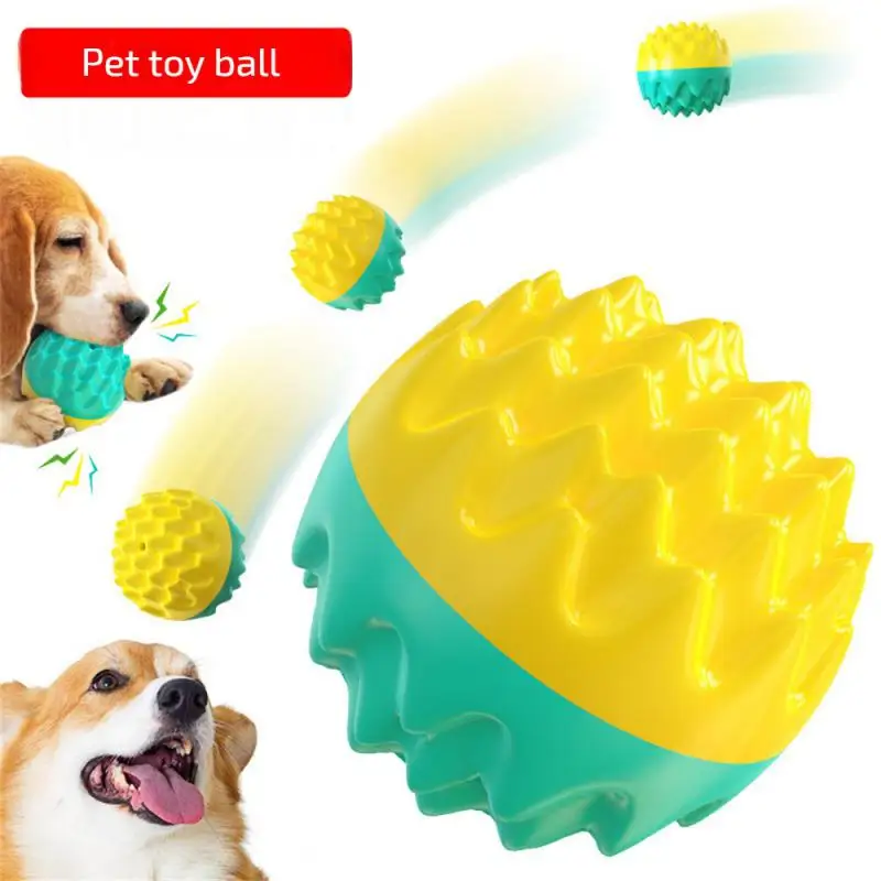 

Собачья игрушка Molar Ball Lake Blue с интересным голосом, прочный молярный удар, товары для собак, мяч для собак 42 г, игрушки для собак с защитой от повреждений