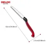 DELIXI ELECTRIC Folding Saw，SK9 steel One-button Folding Design，Sharp Cutting Wood,Camping,GardensPruning Saw,Tree Chopper Knife 2