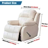 Spandex Wingback Chair Covers Sofa Slipcover Printing for Living Room  Slipcovers Furniture Protector Couch T-Cushion Cover 2