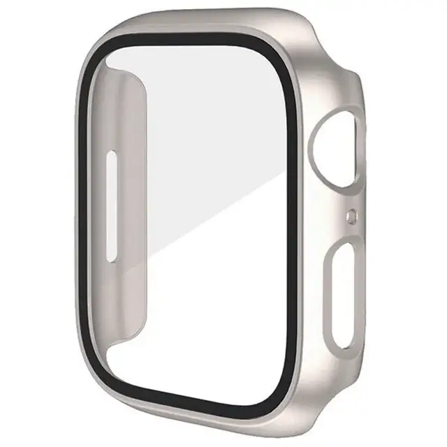 Glass+Cover For Apple Watch case 10 9 8 7 6 SE 5 iWatch Accessorie Screen Protector iWatch series 46mm 44mm 40mm 41 45mm 38 42mm - Image 20